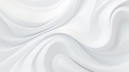Obraz na płótnie Canvas White abstract background with smooth lines in waves. Dynamic Flowing white background