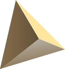 golden pyramid 3D