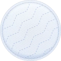Tuinposter cosmetic cotton pad © makstorm