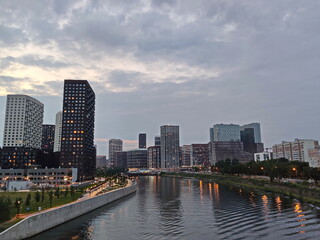 Fototapeta premium Moscow evening