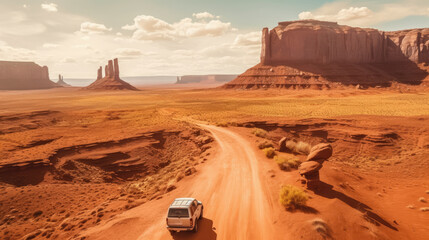 Monument valley car adventure - 636929030