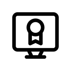 achievement line icon