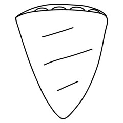 Crepe drawing 