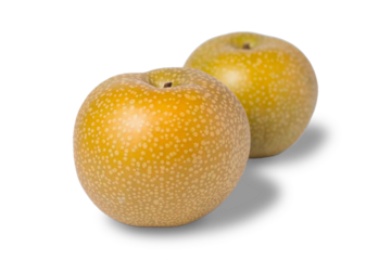 透明背景の梨の写真 赤梨 秋甘泉