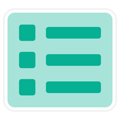 Obraz premium Menu Icon