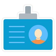 Obraz premium Id Card Icon