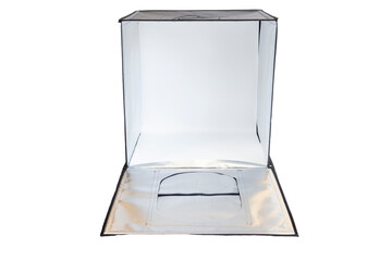 Photography tent with lights for taking product photographs