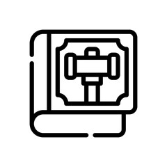 law line icon