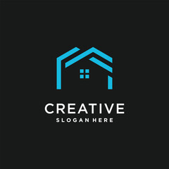 Letter S logo design with modern creative idea