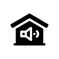 house glyph icon