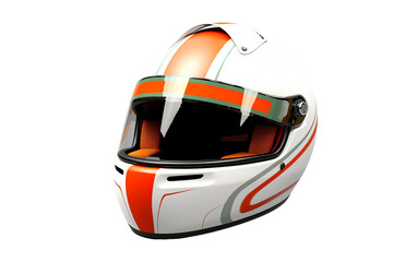 Race car. isolated object, transparent background