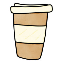 Paper cup drawing