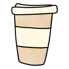 Paper cup drawing