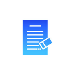 Gradient Document File Icon