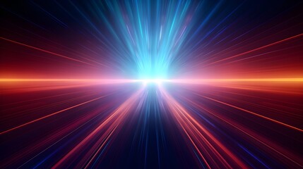 Obraz premium Ethereal Elegance translucent glass ribbon on a dark abstract background with dynamic holographic waves and glowing lines and iridescent design element for striking banner background and wallpaper