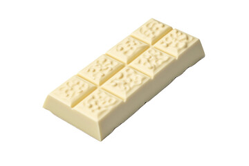 White candle. isolated object, transparent background