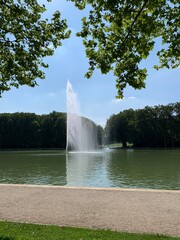 Bassin de l'octogone au Parc de Sceaux