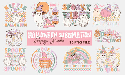 Halloween Sublimation Design Bundle