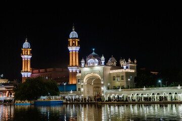 Obraz premium Golden Temple (Harmandir Sahib) in Amritsar, Punjab, India
