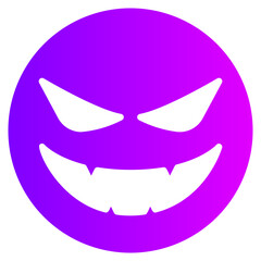 devil gradient icon