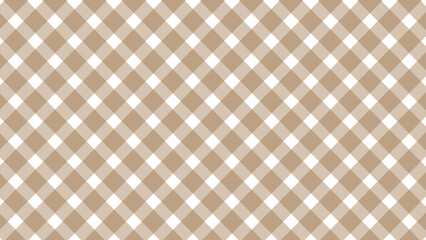 Diagonal brown checkered in the white background	