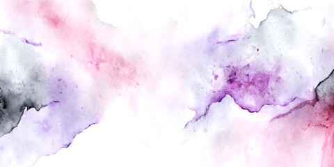 Blush Purple Grey Watercolor Background