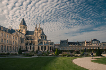 Fototapeta premium L'abbaye aux Hommes, à Caen (Calvados)