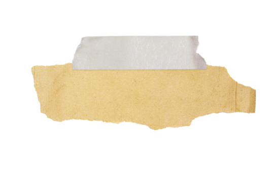 torn paper isolated on white background, Clipping path