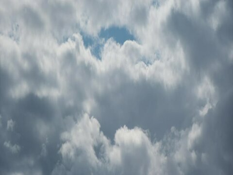 Timelapse of cloud formations 2k Sky 10 sec