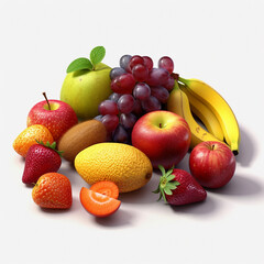 Naklejka na ściany i meble Mixed fruit