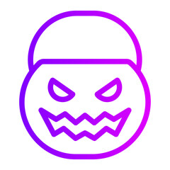 basket gradient icon