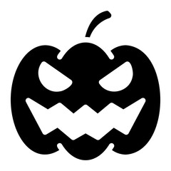 pumpkin glyph icon