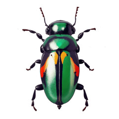 fantasy beetle, transparent PNG, generative ai