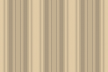 Seamless fabric background of stripe texture pattern with a textile lines vertical vector.