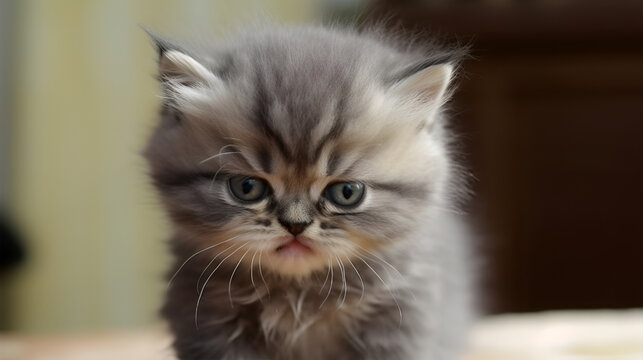 A Cute Angry Kitten, Generative AI