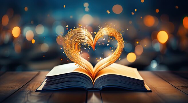 Book Page Heart Images – Browse 40,588 Stock Photos, Vectors ...