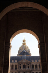 Obraz premium War museum - Napoleon tomb - Les Invalides - Paris - France