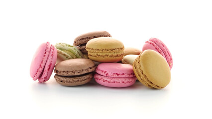 Colorful French Macarons