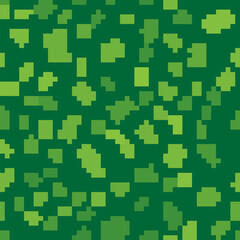 Set line Table with chair, Big full length mirror and Sofa on seamless pattern. Vector