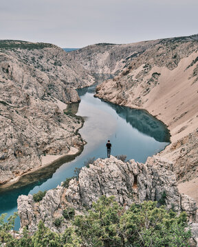 Winnetou canyon, Zrmanja, Croatia