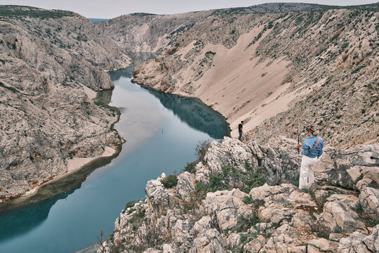 Winnetou canyon, Zrmanja, Croatia