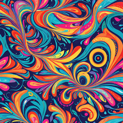 Abstract seamless pattern design 