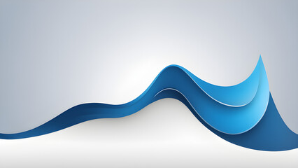 Corporate style PowerPoint background, blue and white