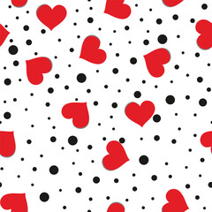 Love seamless pattern 