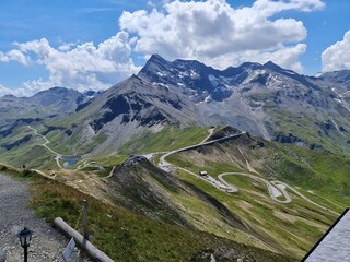 High Alpine Road Grossglockner Mountains