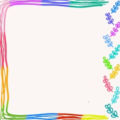 Obraz premium frame for text