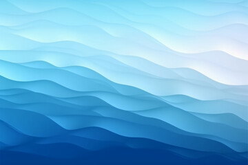 Abstract blue wavy background. Vector illustration