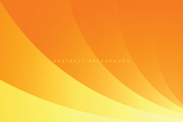 orange abstract background with dynamic layered bright curved lines
