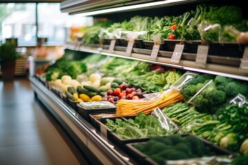 スーパーの生鮮食品売り場イメージ07