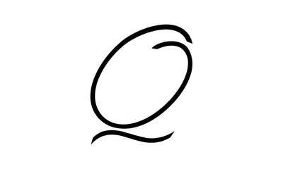 Initial Letter Q Logo